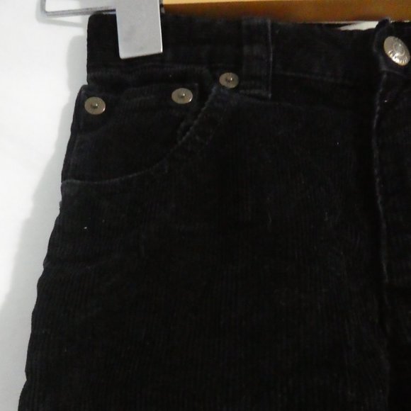 BABY GAP | Toddler 4 Years | Loose Fit | Black Cords | Corduroy Pants | GUC - Picture 3 of 16